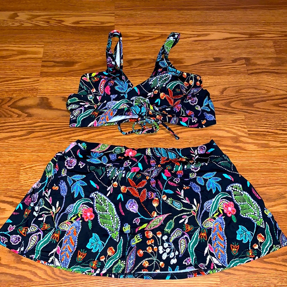 VENUS swimwear bikini skort set
